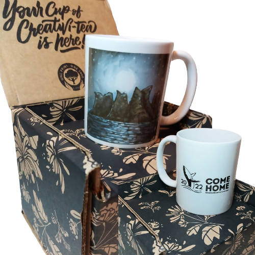 Shag Rock Come Home Year Mug