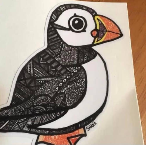Puffin Sticker