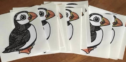 Puffin Sticker