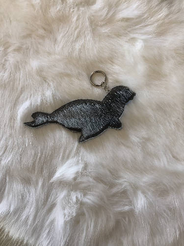 Seal skin keychains