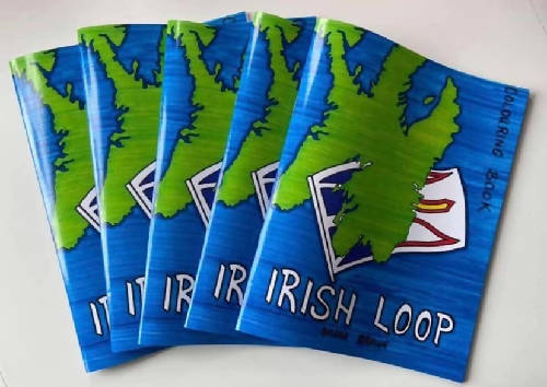 Irish Loop Colouring Book