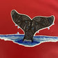 Whale Tail Sticker